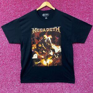 Megadeth Vic Rattlehead Thrash Metal T-Shirt XL